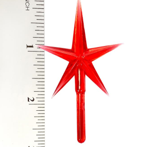 Modern Pointed Red Star Medium