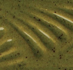 Deep Olive Speckle - 16oz Amaco Potters Choice Cone 5 Glaze