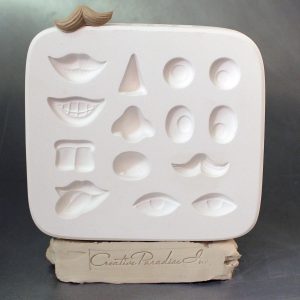 Cartoon Face Sprig for Clay Work