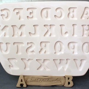 Alphabet A-Z for Clay Work