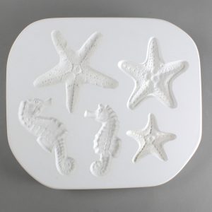 Sea Horse / Starfish Sprig Mold