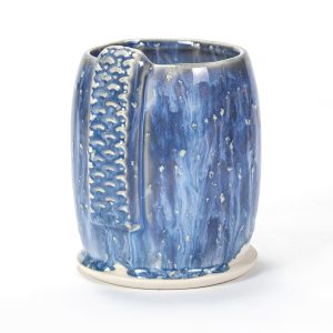 SW-101 stoned denim over SW-118 Sea Salt Stoneware Glaze Combination