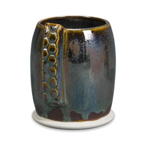 SW-108 Green Tea Over SW-104 Black Walnut Stoneware Combination