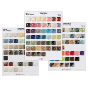 Stoneware Glaze Chip Board Set of 3