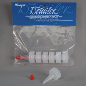 Plastic Detailer Caps  (6 to a pack)