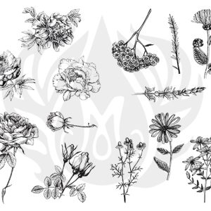 Flowers - Designer Silk Screen