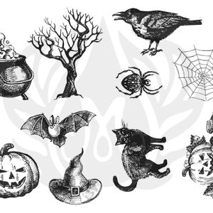 Halloween Designer Silk Screen