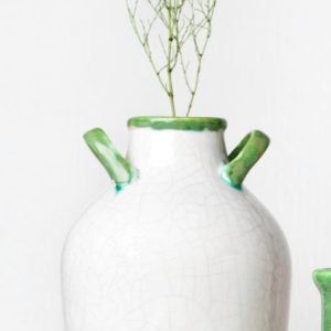 Doubled Handle Vase - Case of 6