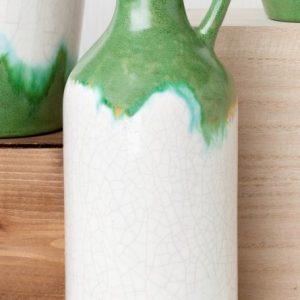 Sm. Long Neck Handled Vase