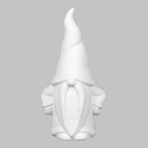 Ceramic Bisque Hipster Gnome