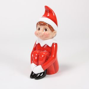 Ceramic Bisque Vintage Elf