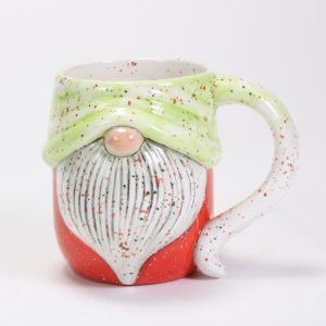 Ceramic Bisque Gnome Mug