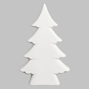 Ceramic Bisque Large Tree Silhouette - Case of 6