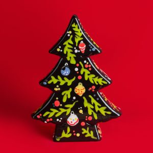 Ceramic Bisque Small Tree Silhouette