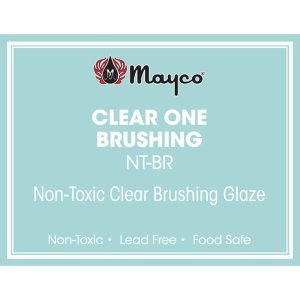 Clear One Brushing Glaze - 16 oz