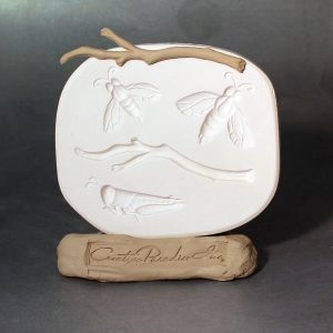 Bees / Grasshopper / Branch Sprig