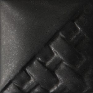 Black Matte Dry  - 10 lbs Dry Mayco Stoneware Glaze