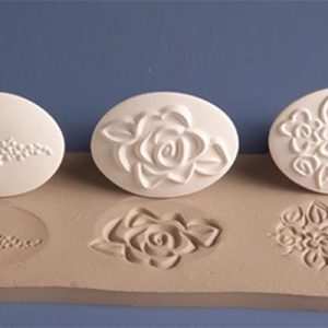 Floral Stamps for Hand Building