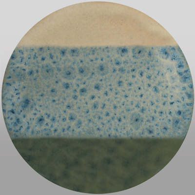 SW-101 stoned denim under SW-131 Birch Stoneware Glaze Combination