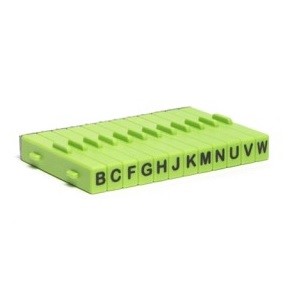 Extra Attachable Letter Stamp Set 12-pcs Upper Case