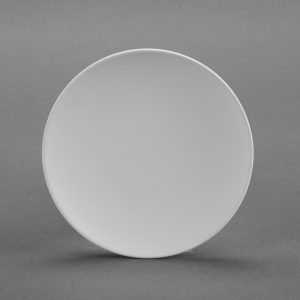 Ceramic Bisque Coupe Dessert Plate