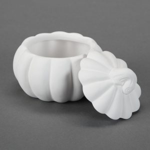 Ceramic Bisque Ready To Paint Pumpkin Box - Case of 6 32850