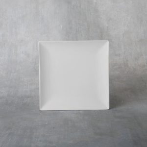 Square Coupe Salad Plate
