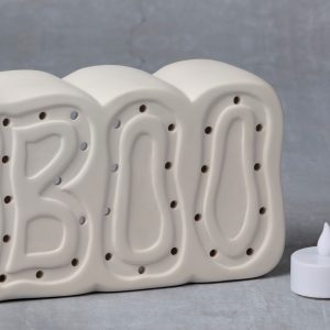 Ceramic Bisque Ready To Paint LIGHT-UP BOO - Case of 6 43276