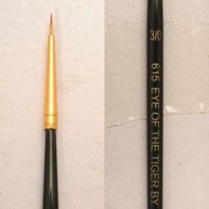 Dynasty Brush Eye of the Tiger Round #3/0 Dyn-615-30