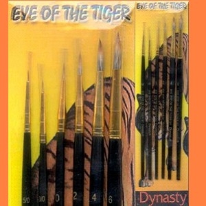 Dynasty Brush Eye of the Tiger Rounds Set B