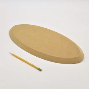 Oval 7.5 x 16.5 Pottery Form by GR Pottery Forms