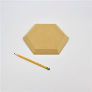 Hexagon 8 inch Pottery Form by GR Pottery Forms