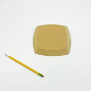 Spherical Square 6.5 inch Pottery Form by GR Pottery Forms