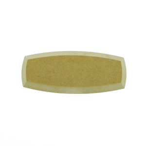 Spherical Rectangle 5 x 12 Pottery Form by GR Pottery Forms