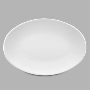 Ceramic Bisque Large Oval Platter