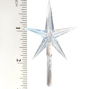 Modern Pointed Crystal  Star Medium