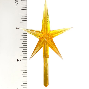Modern Pointed Gold Star Medium