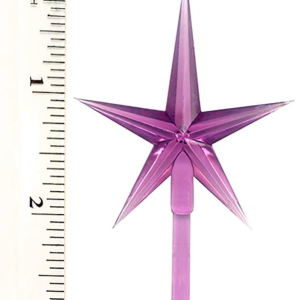 Modern Pointed Purple Star Medium