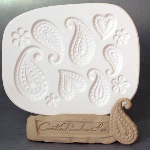 Paisley Sprig for Hand Building