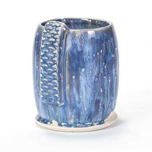 SW-101 stoned denim over SW-118 Sea Salt Stoneware Glaze Combination