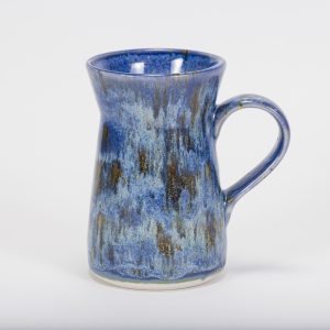 SW-155 Winter Wood Under SW-109 Capri Blue Stoneware Combination