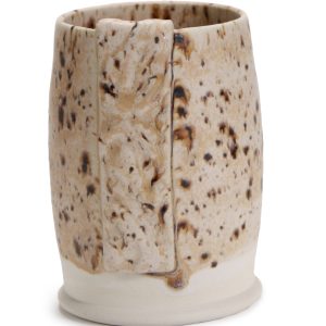 SW-176 Sandstone Over SW-003 Crackle Matte Clear Stoneware Combination