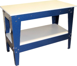 Studio Work-Table with Bottom Shelf