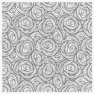 Continuous Swirls Designer Silk Screen