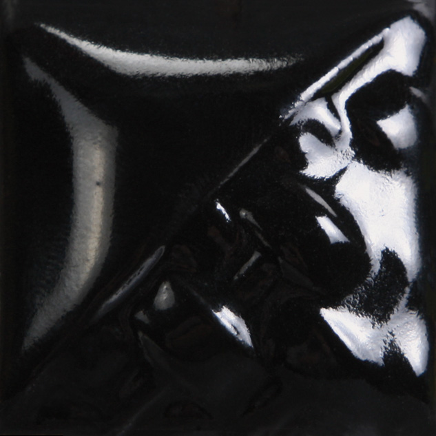 Black Gloss Dry - 10 lbs Dry Mayco Stoneware Glaze