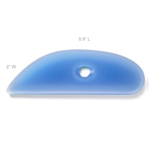 Rigid Plastic Clay Rib 7